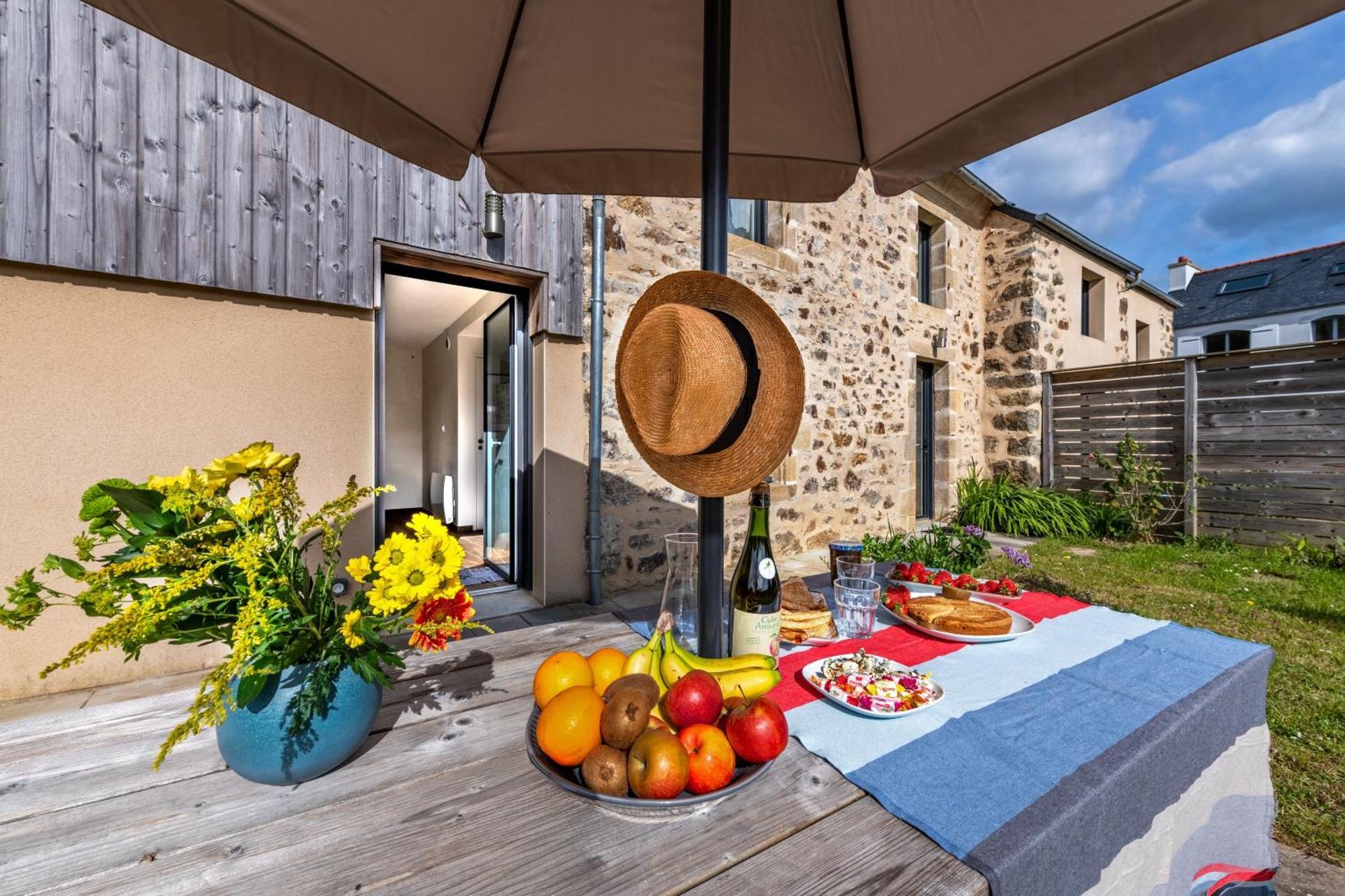 Toudig - Maison Avec Terrasse Et Jardin Plougastel-Daoulas Ngoại thất bức ảnh